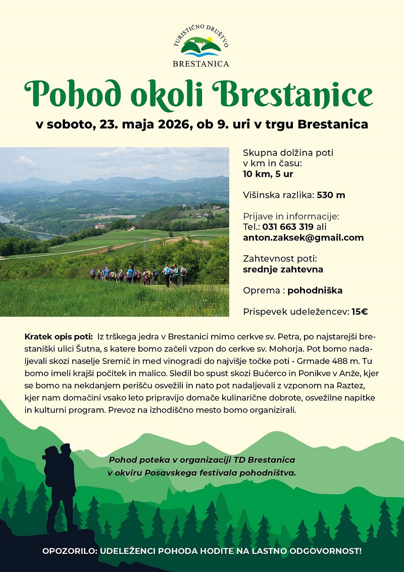 pohod brestanica