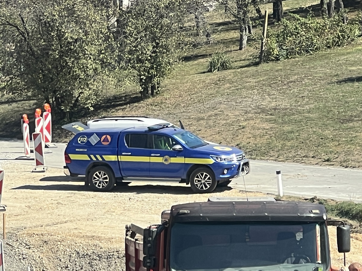 Najdeno eksplozivno sredstvo.