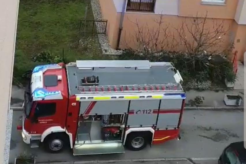 Požar na Cesti 4. julija v Krškem, 22. november 2019