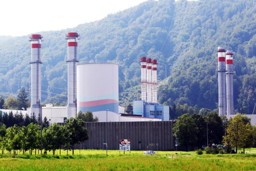 Termoelektrarna Brestanica, avgust 2020