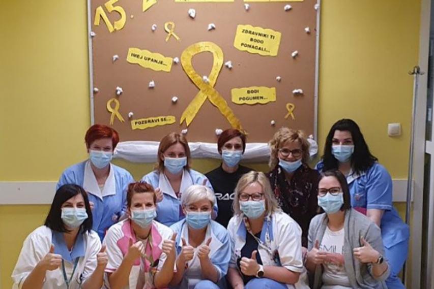 Zlata pentlja, mednarodni dan boja proti otroškem raku