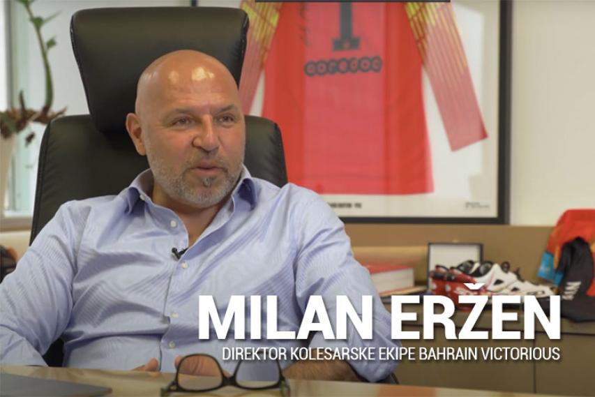 Milan Eržen, direktor kolesarske ekipe Bahrain Victorious