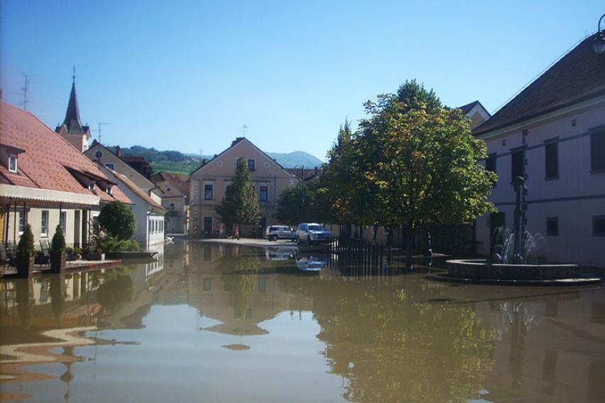 Poplave Kostanjevica na Krki