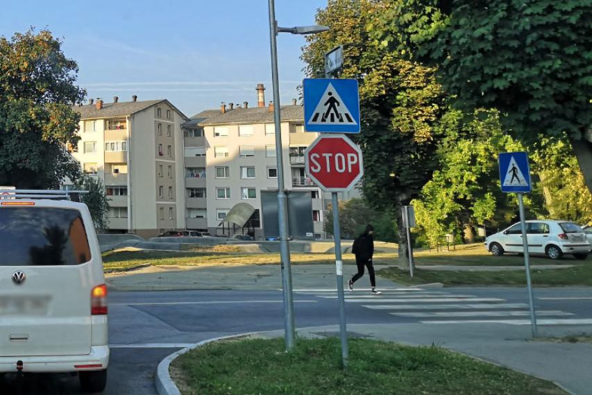 Križišče, Cesta 4. julija in Cankarjeva ulica