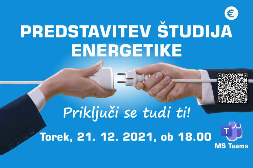 Predstavitev študija energetike