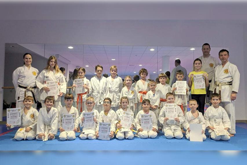 Izpit za pasove, Karate klub Brežice