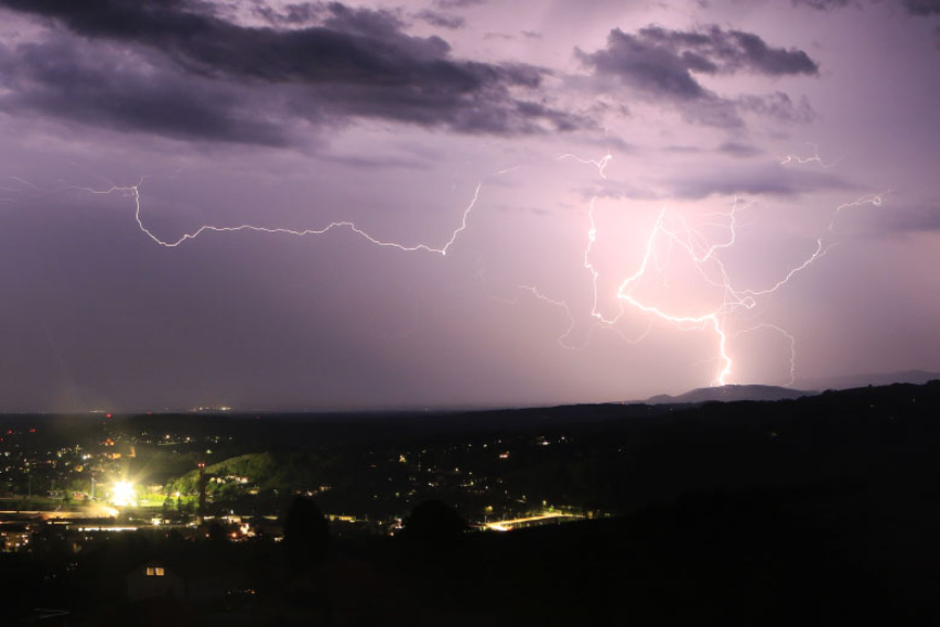 Nevihta pri Krškem, 13. maj 2022