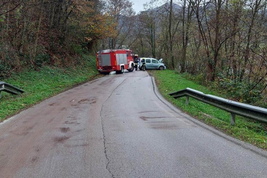Nesreča na cesti Orehovo - Breg