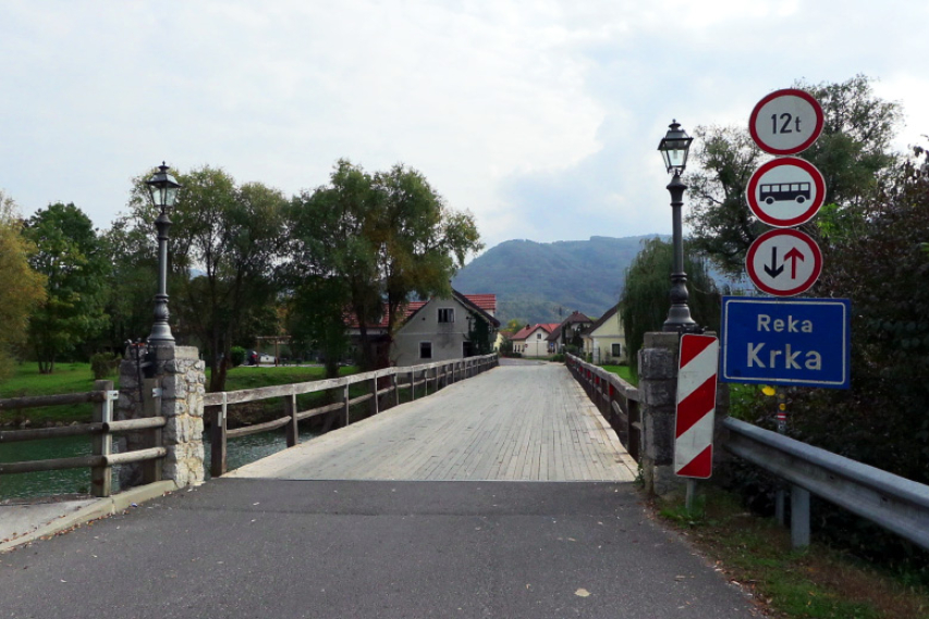 Severni most, Kostanjevica na Krki